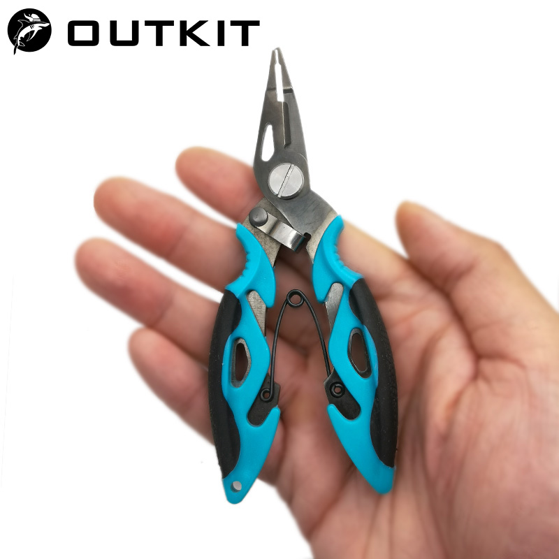 Fishing Hook Stainless Steel - OUTKIT Multifunctional Fishing Pliers Line Cutter