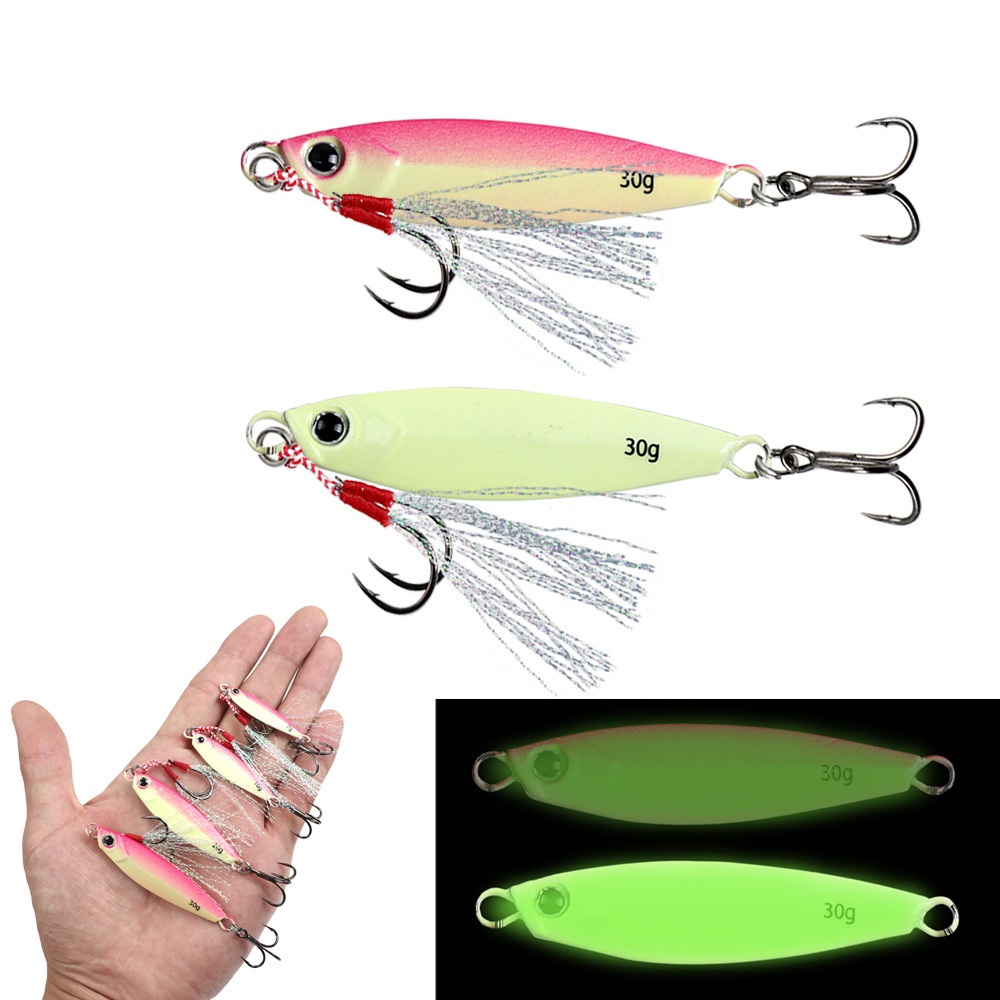 Fishing Hook Jig - 2026 New Far Throw Luminous Iron