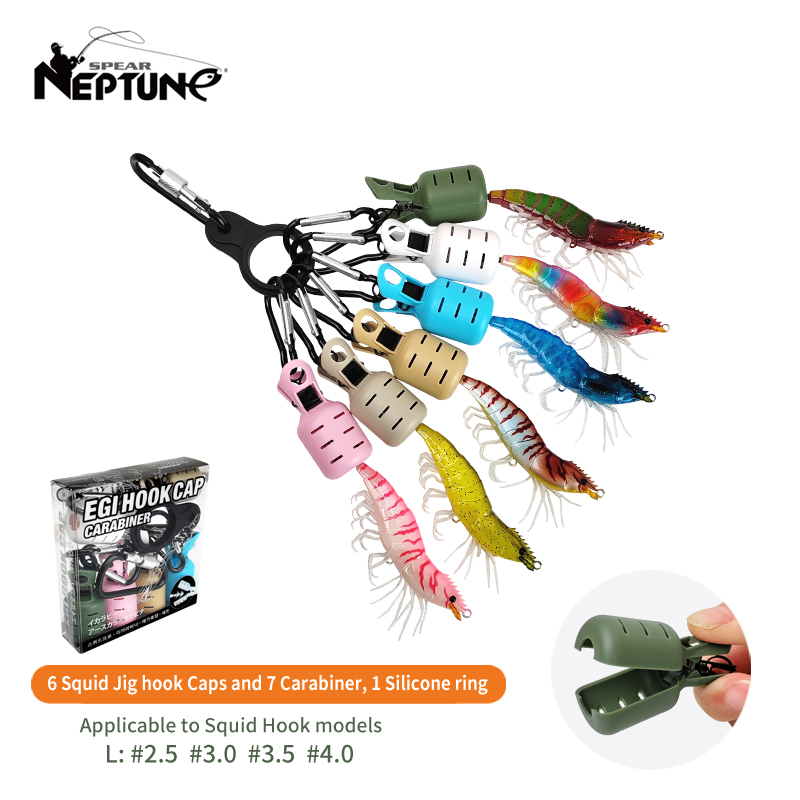 Fishing Hook Jig - New Squid Jig Bait Protector Kit