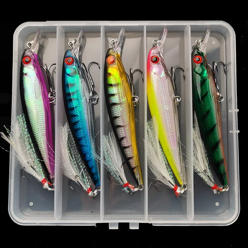 Laser 3D Eyes Bionic Minnow Fi - Fishing Hook review and price