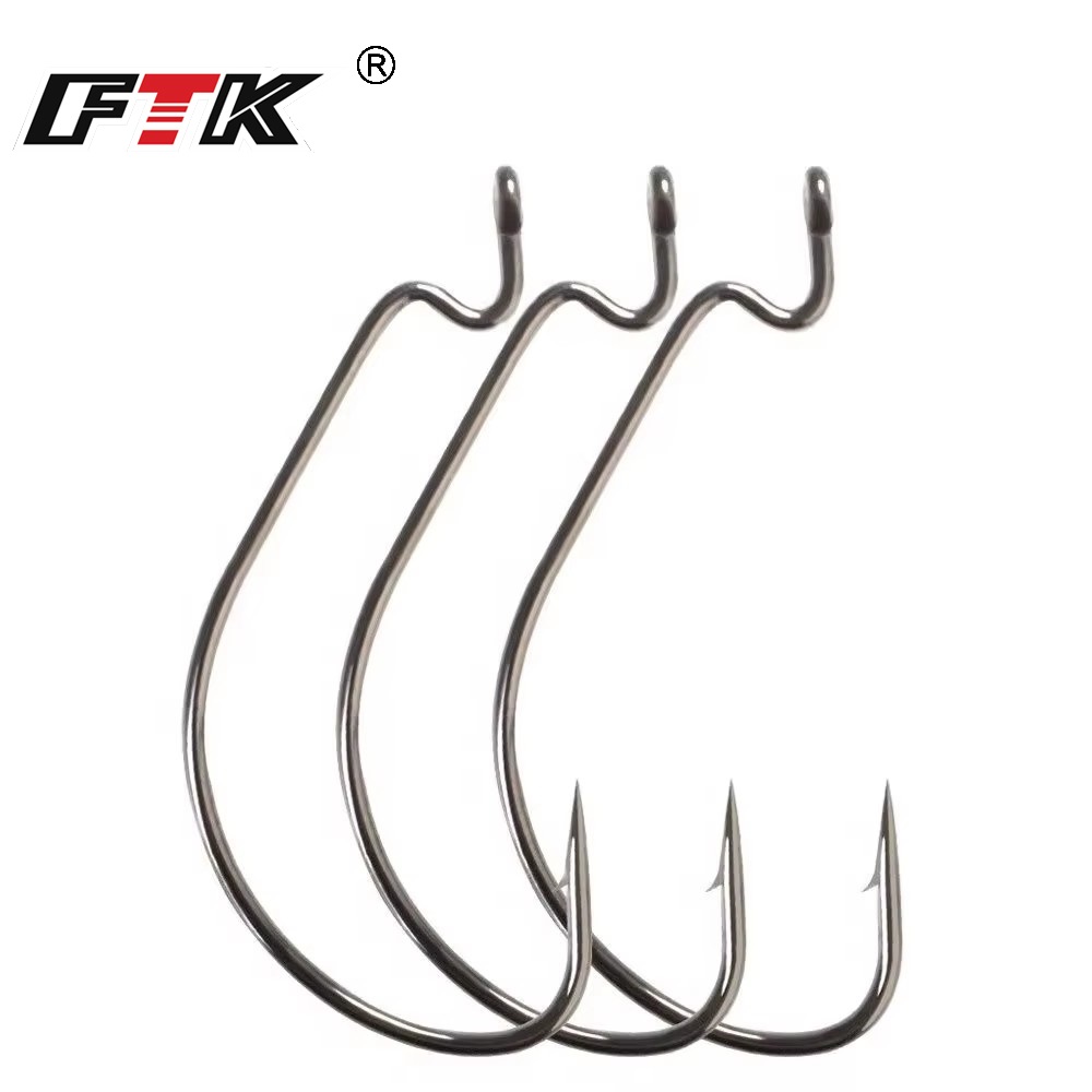 FTK 12-20PCS Offset Fishing Ho - Fishing Hook Offset review and price
