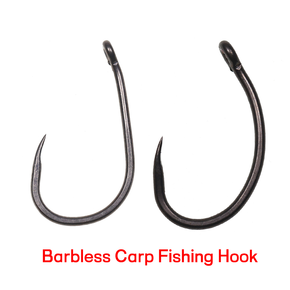 50PCS Matt Black Carp Fishing  - Fishing Hook Assortment review and price