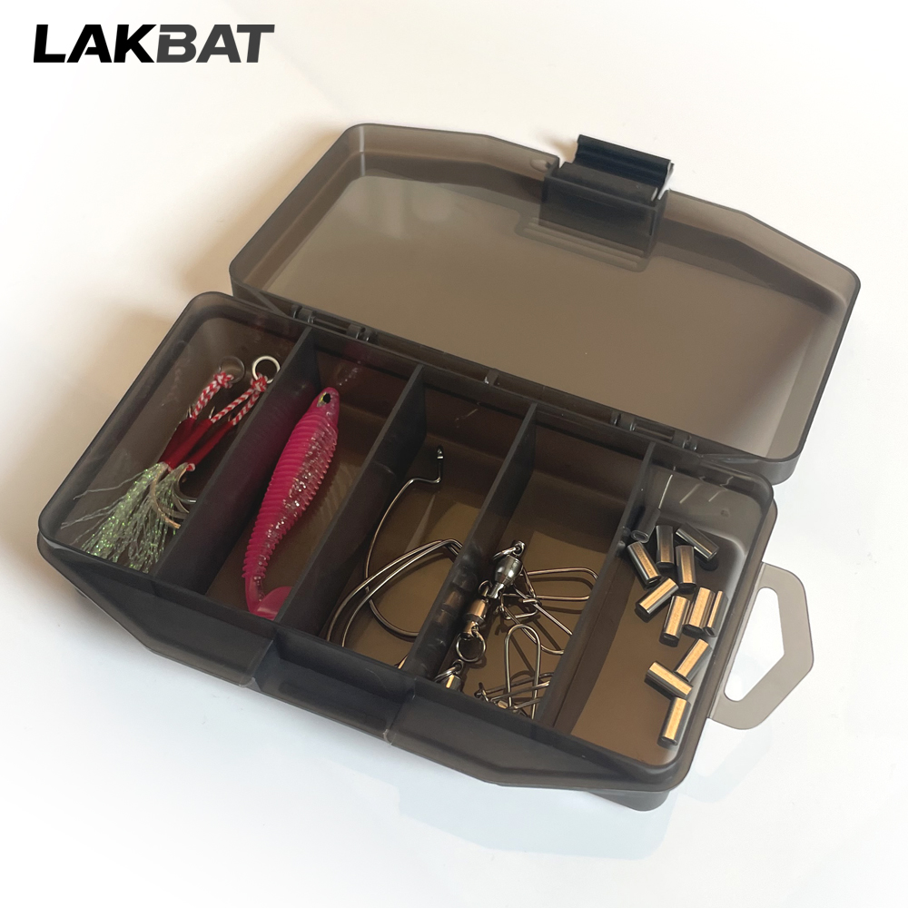 LAKBAT 5-Compartment Portable  - Fishing Hook Size review and price