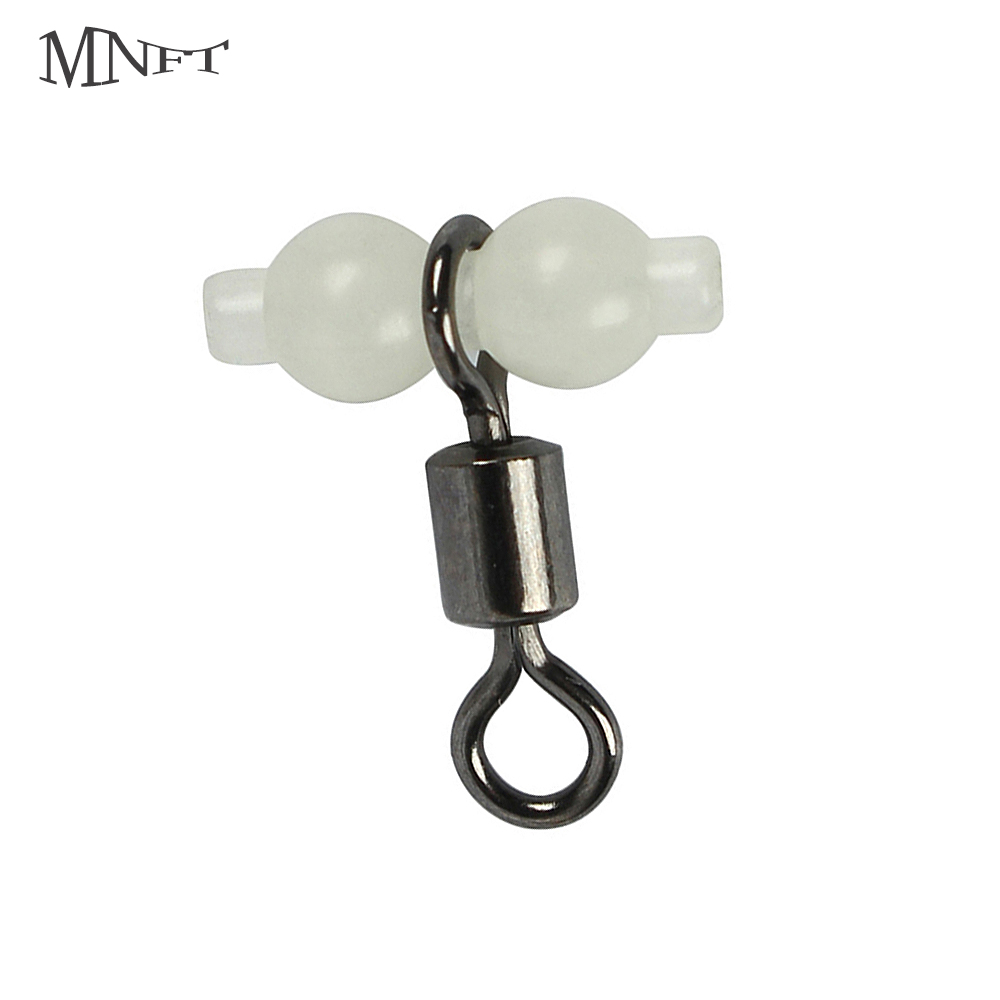 MNFT 100Pcs Luminous 3 Way Dur - Fishing Hook Size review and price