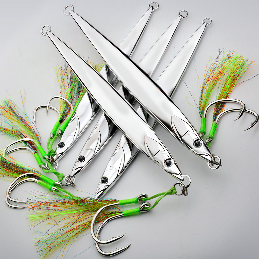 LHFSH 180g-300g Metal Jigging  - Fishing Hook Jig review and price