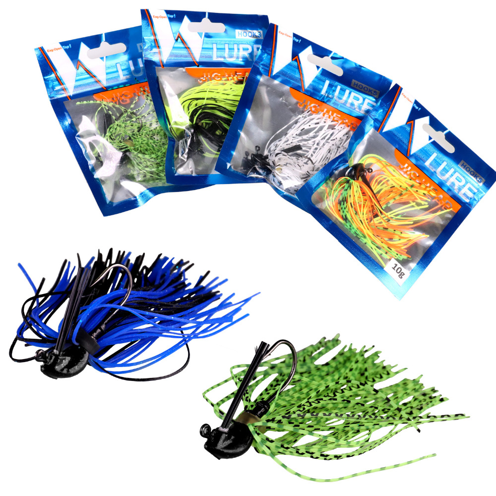 10pcs 7g 10g 14g Weedless Jig  - Fishing Hook Weedless review and price