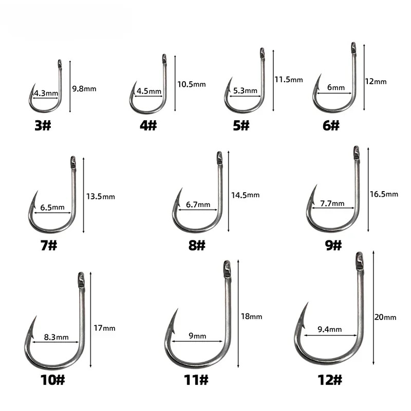 50-1600Pcs/BoxFishing Hooks Ca - Fishing Hook Assortment review and price