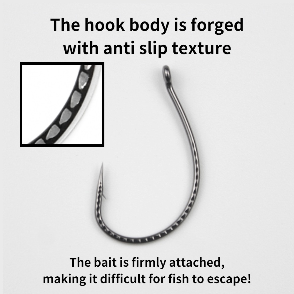 50pcs Wacky Hooks High Carbon  - Fishing Hook Offset review and price