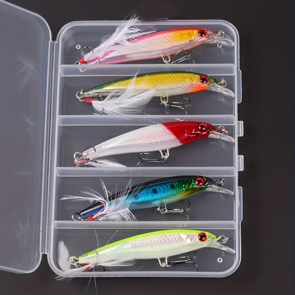 5pcs/box Laser 3D Eyes Bionic  - Fishing Hook review and price