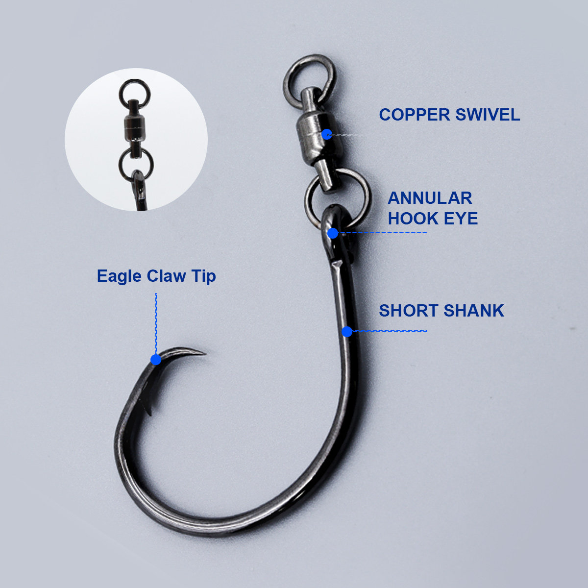 ZYZHE 3/6/9pcs Circle Hooks Wi - Fishing Hook Circle review and price