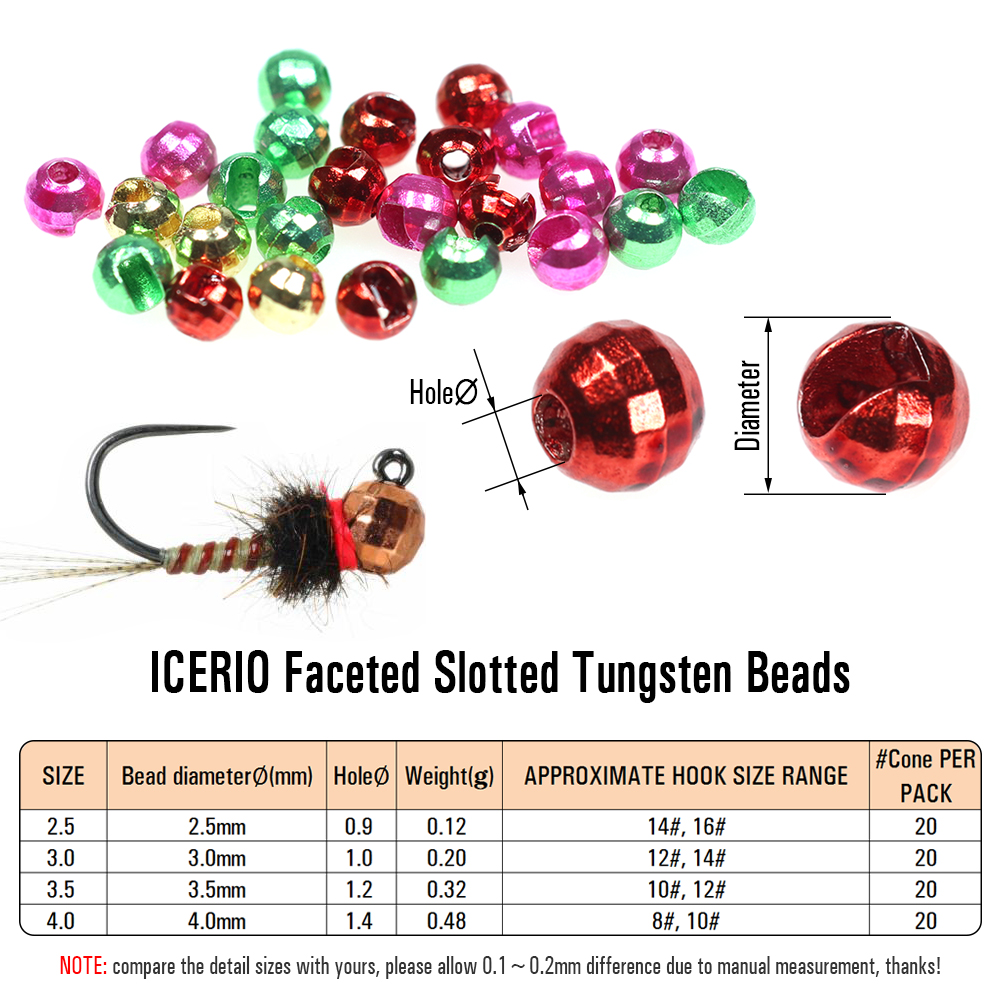 ICERIO 20PCS Diamond Faceted S - Fishing Hook Jig review and price